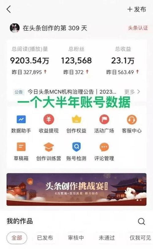 在今日头条怎样赚到钱,揭秘如何轻松赚取收益